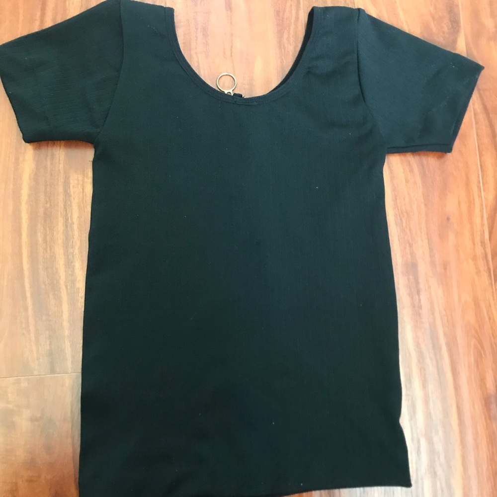 Zipped Crop Top - Picture 2 of 2
